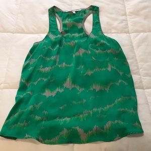 Collective Concepts Green Tank Top